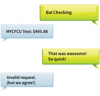 Text-Banking-is-amazing! Text Banking Example